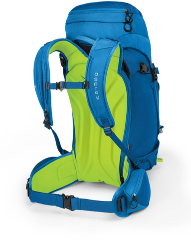 Картинка рюкзак горнолыжный Osprey Kamber 42 Cold Blue - 2