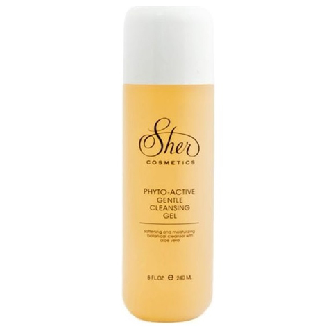 Sher Cosmetics: Фито-активный очищающий гель для лица (Phyto-Active Gentle Cleansing Gel), 240мл