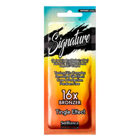 Signature Tingle эфф,  30х bronzer, 15мл (масла апельсина и сладкого миндаля)