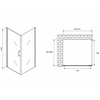 Abber Sonnenstrand AG04060-S85 Душевой уголок, 60x85x195, цвет: хром
