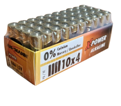 Батарейка X-POWER ААА/ANSMANN 1.5V - 40 шт в упаковке