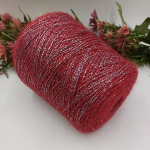 Alpaca Glamour Pura Lana Italia 220м/100гр Малиновая дымка