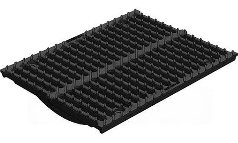 Решетка водоприемная Gidrolica Super РВ-30.37,5.50 – щелевая, чугунная ВЧ, класс нагрузки E600