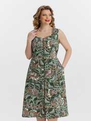 4538 Сарафан на молнии