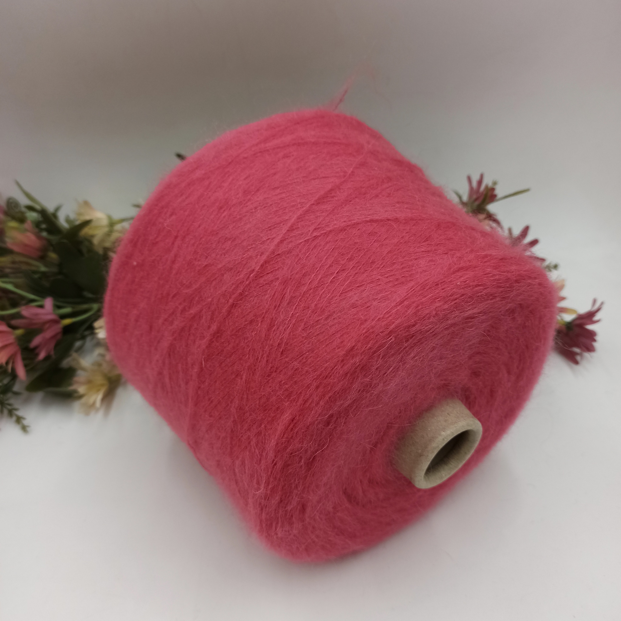 Арт Marzia фабрика Industria Italiana Filati 900м/100гр Розовая камелия 08