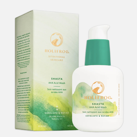 ДЕФЕКТ УПАКОВКИ: HOLIFROG Shasta AHA Acid Wash Очищающий гель с AHA-кислотами, 150 мл