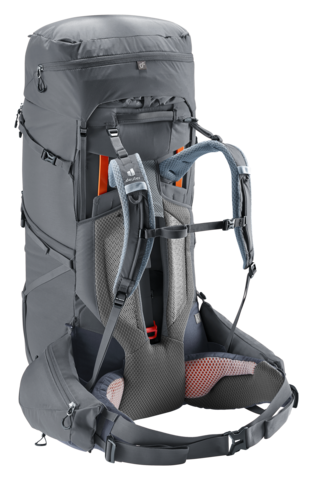 Картинка рюкзак туристический Deuter Aircontact Core 65+10 SL Graphite/Black - 10