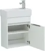 Aquanet 243273 Тумба с раковиной Лидс 50 цв.белый (243273)