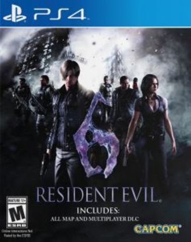 Resident Evil 6 (диск для PS4, интерфейс и субтитры на русском языке)