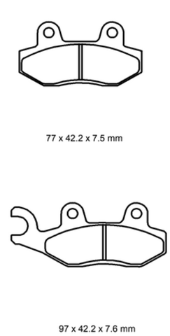 Колодки  G-brake   GM-03031S