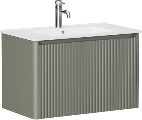 Allen Brau 1.370017.CGM 1.370017.CGM GRAVITY Тумба 80, 1 ящ. с фрез., олива матовый (346189)