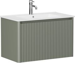 Allen Brau 1.370017.CGM 1.370017.CGM GRAVITY Тумба 80, 1 ящ. с фрез., олива матовый (346189) фото