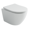Ceramica Nova Uno CN11001T Унитаз подвесной безободковый, торнадо, с сиденьем микролифт, белый