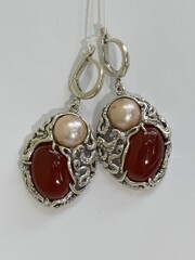 Дорис (серьги из серебра)
