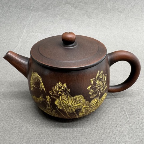 Чайник, глина, Нисин из Гуанси, 180мл (140129)