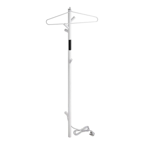 Bemeta 704151014 Электрический полотенцесушитель, прут, 30W, нержавеющая сталь, белый