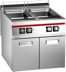 Макароноварка Angelo Po 1T1CP2GH газовая напольная, 2 ванны 40+40 л