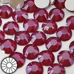 Купите красные стразы клеевые холодной фиксации Frozen Siam Морозный Красный