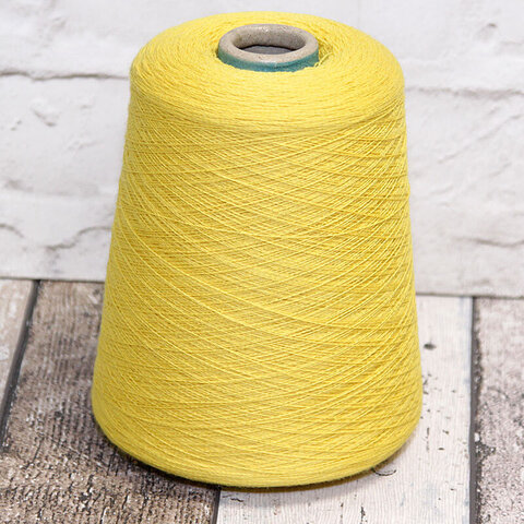 Меринос креповый SESIA CRISPY 2/48*2 желтый лимонный