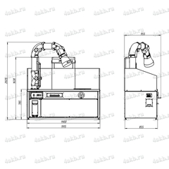 ССУ-01-05 Стол сварщика с поворотной плитой, Kronvuz