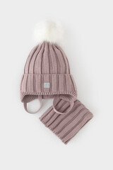 комплект  для девочки  КВ 22017/ш/пудра