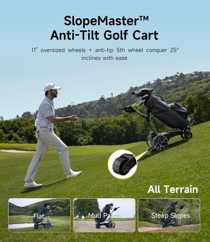 Тележка для гольфа NAVEE Birdie 3X Follow