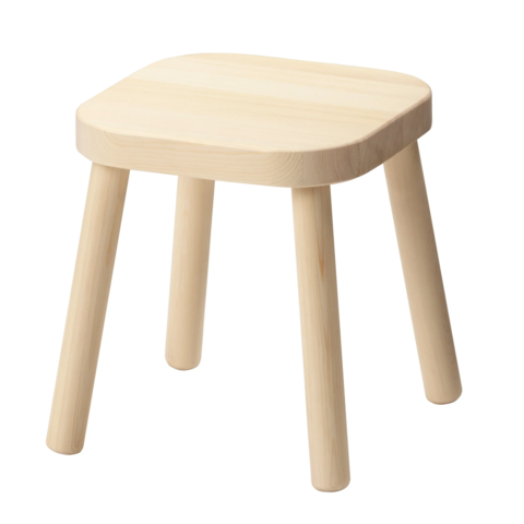 Детский табурет BABYPALL, 24*24*28 см, дерево