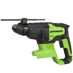 Перфоратор Greenworks GD24SDS2 24V (2,0 Дж) аккумуляторный, без АКБ и ЗУ