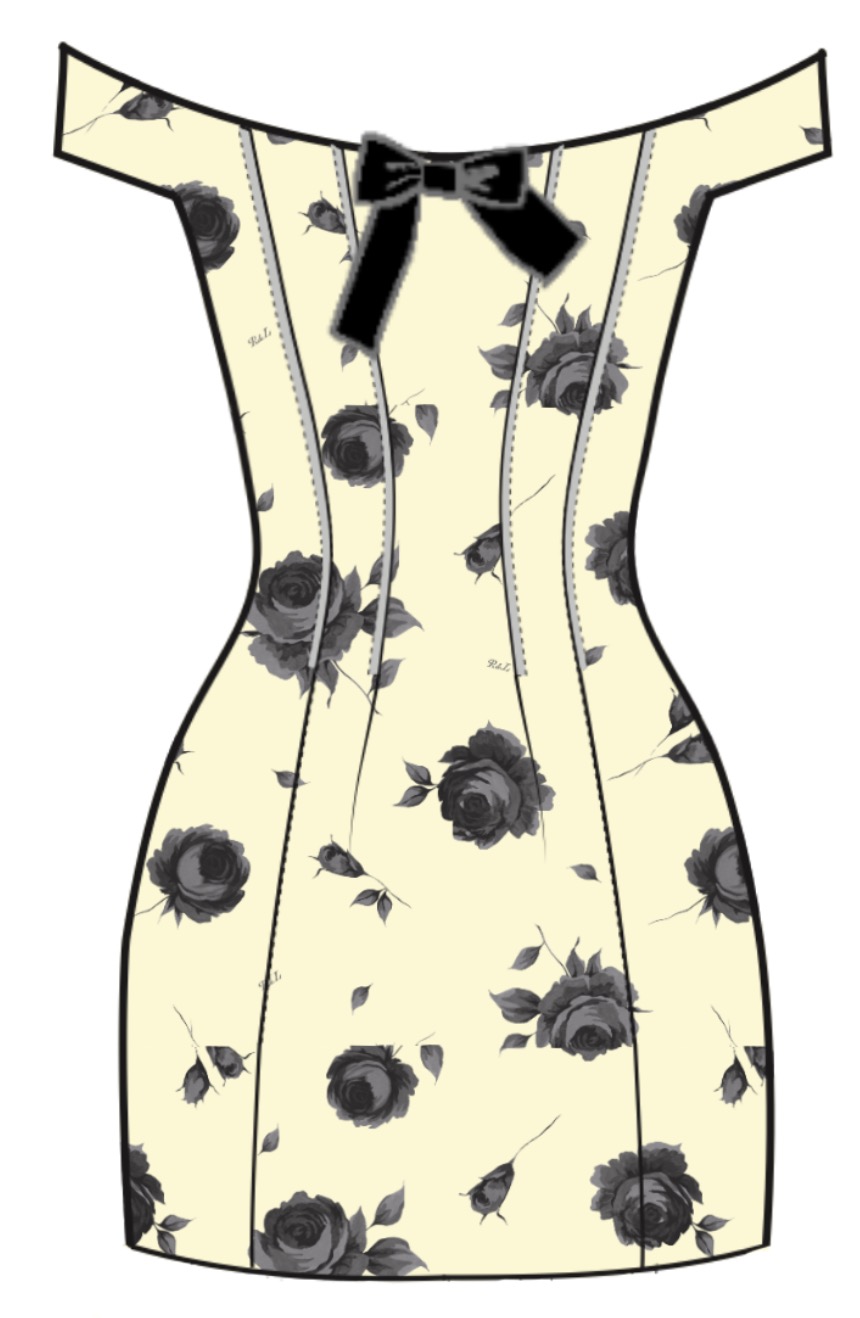 Клэр мини (Claire mini), платье мини из желтого атласа с цветочным принтом