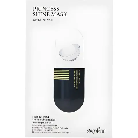 Storyderm Восстанавливающая и омолаживающая тканевая маска 25 мл | Princess Shine Mask