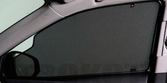 Каркасные автошторки на магнитах для Opel Tourer (2011-2016) (ЗФ без выреза) Компактвэн. Комплект на передние стекла с вырезами для курения
