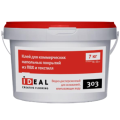 Клей Ideal 303 для коммерческого ПВХ-линолеума 7 кг