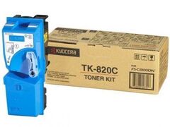 Тонер-картридж Kyocera Cyan TK-820C для FS-C8100DN (7000стр)