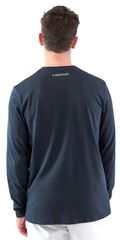 Теннисная футболка Head Club 21 Cliff Long Sleeve - navy