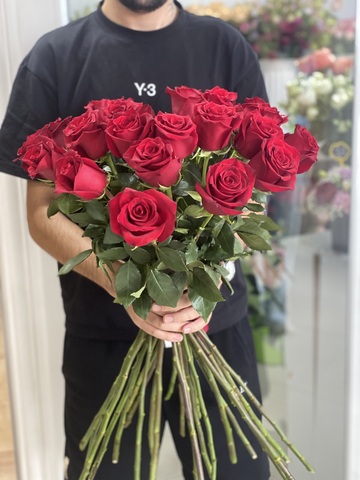 ჰოლანდიური წითელი ვარდები