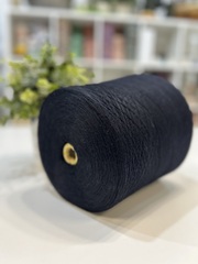 Меринос 50% c низкопилингуемым акрилом 50% E. MIROGLIO Sofia 1400 иссиня-черный. Колор ICA