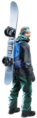 Картинка рюкзак для сноуборда Deuter Freecline 15 Neptune-Nightblue - 10