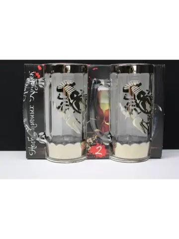 Кружка пивная 2шт 330 мл