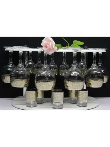 Барный набор 18 предметный с фужером