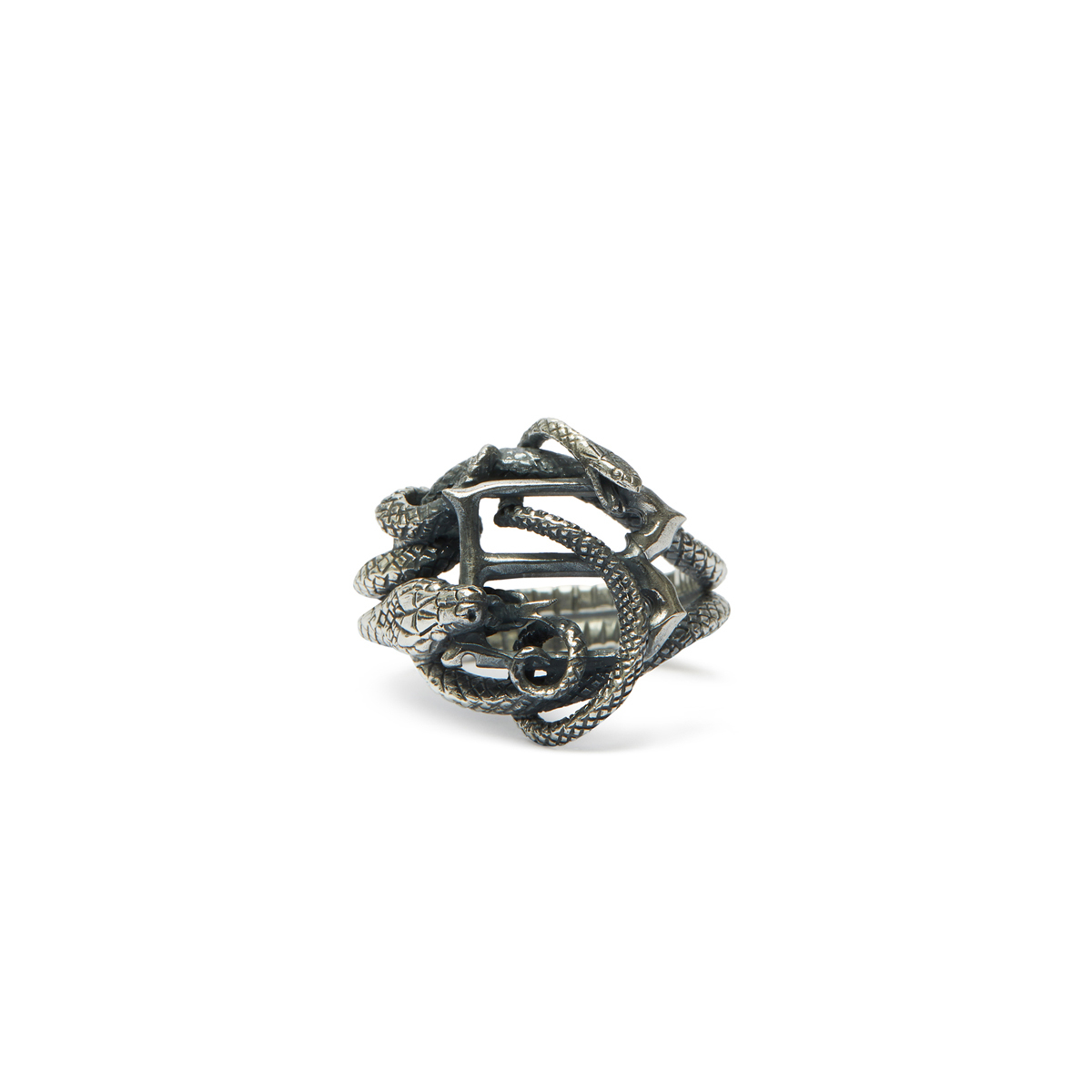 BLACK SIGN: BS×BLACK BOOTS SNAKE RING - buy online | BELIEF