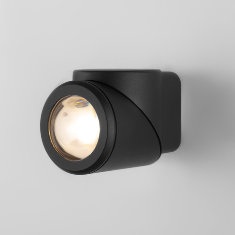 Уличный настенный светодиодный светильник 35127/U GIRA U LED черный