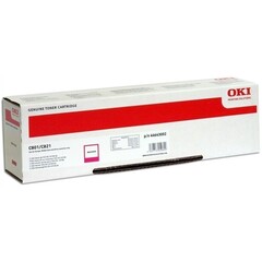OKI C801/C821 малиновый тонер-картридж  для C801/821, 7 300 стр А4. Код заказа:  44643006, 	44643002