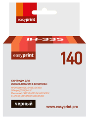 Картридж EasyPrint IH-335 №140 для HP Deskjet D4263/D5360/Officejet J5783/J6413, черный