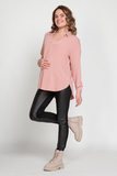 Блузка для беременных 11880 розовый
