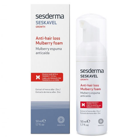 Sesderma SESKAVEL: Пенка от выпадения волос (MULBERRY Anti-Hair Loss Foam)