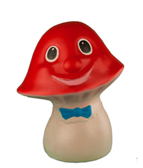 Гриб с рожицей на шляпке средний (полистоун)