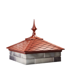 Пика на колпак Everest красная