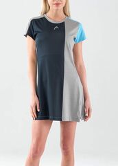 Теннисное платье Head Padel Tech Dress - grey/navy