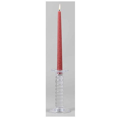 Подсвечник стеклянный Rasteli Лавина 19см