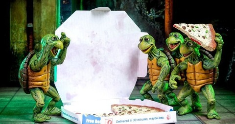 Фигурки NECA Teenage Mutnt Ninja Turtles: Baby Turtle Accessory Set (1990 Movie)